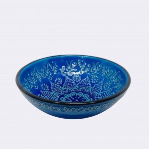 Firuze Kase Mavi 20 cm